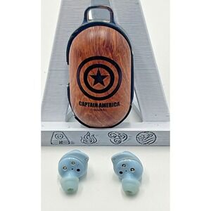 Samsung Galaxy Buds+ True Wireless Earbuds Cloud Blue Marvel Case